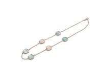 Collana Madì Donna laguna in Argento Quarzo idrotermale 392680 - 392680